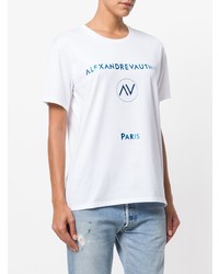 Alexandre Vauthier Foil Logo T Shirt