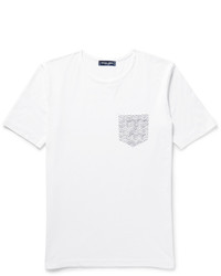 Frescobol Carioca Ondas Printed Cotton Jersey T Shirt
