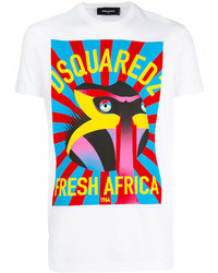 DSQUARED2 Fresh Africa Print T Shirt