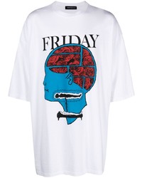 Undercover Friday Graphic Print Cotton T Shirt