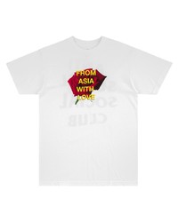 Anti Social Social Club From Asia With Love Print T Shirt