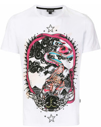 Just Cavalli Front Printed T Shirt