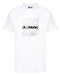 Blood Brother Fusion Logo Print T Shirt