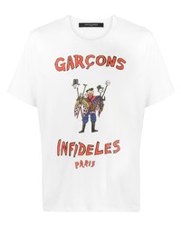Garcons Infideles Garons Infidles Maxims Graphic Print T Shirt