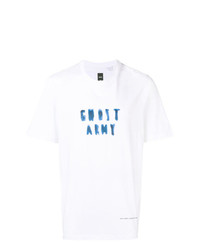Oamc Ghost Army Painterly Print T Shirt