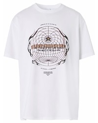 Burberry Globe Graphic T Shirt