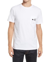 Norse Projects Gm X Np Niels Mind Wall Cotton Graphic Pocket Tee