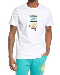 Icecream Gold Blackberry Cotton Graphic Tee In White At Nordstrom