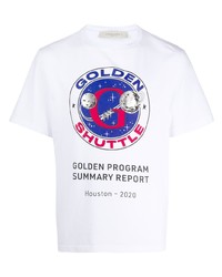 Golden Goose Golden Shuttle Print T Shirt