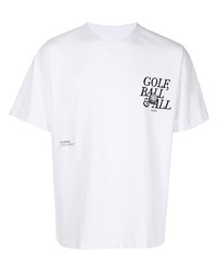 Students Golf Ball All Print Round Neck T Shirt