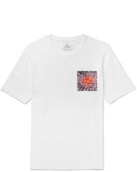 Folk Goss Brothers Setting Sun Printed Cotton Jersey T Shirt