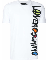 Love Moschino Graffiti Print T Shirt
