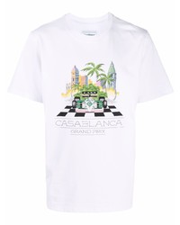 Casablanca Grand Prix Graphic T Shirt