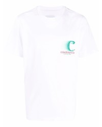 Casablanca Grand Prix Logo Print T Shirt