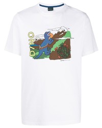 PS Paul Smith Graphic Dinosaur Print T Shirt