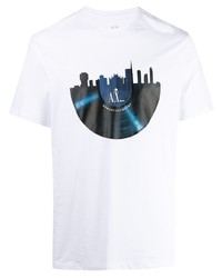 Armani Exchange Graphic Logo Print T Shirt