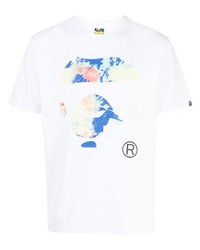 A Bathing Ape Graphic Logo Print T Shirt