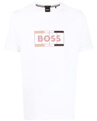 BOSS Graphic Logo Print T Shirt