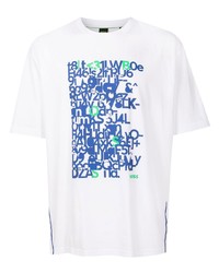 BOSS Graphic Print Cotton Jersey T Shirt
