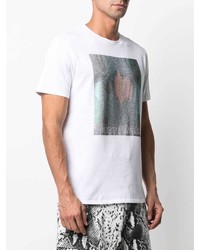 Just Cavalli Graphic Print Cotton T Shirt