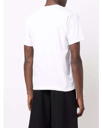 Black Comme Des Garçons Graphic Print Cotton T Shirt