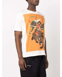 Junya Watanabe Graphic Print Cotton T Shirt