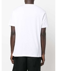 Versace Graphic Print Cotton T Shirt