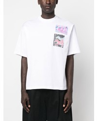 Marni Graphic Print Cotton T Shirt
