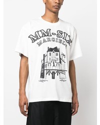 MM6 MAISON MARGIELA Graphic Print Cotton T Shirt