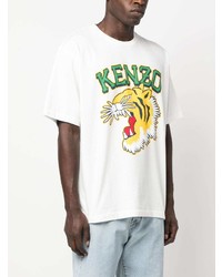Kenzo Graphic Print Cotton T Shirt