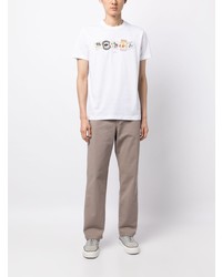 PS Paul Smith Graphic Print Cotton T Shirt