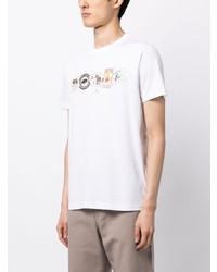 PS Paul Smith Graphic Print Cotton T Shirt