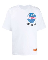 Heron Preston Graphic Print Cotton T Shirt