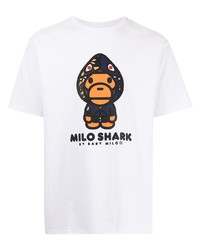 A Bathing Ape Graphic Print Cotton T Shirt