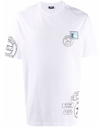 Karl Lagerfeld Graphic Print Cotton T Shirt