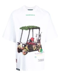 NAMESAKE Graphic Print Cotton T Shirt