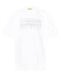 Seven By Seven Graphic Print Cotton T Shirt