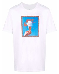 Nike Graphic Print Cotton T Shirt