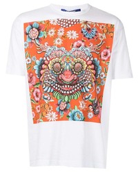Junya Watanabe MAN Graphic Print Cotton T Shirt