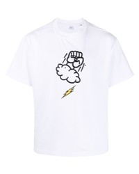 Aspesi Graphic Print Cotton T Shirt