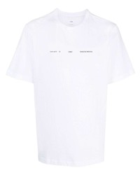 Oamc Graphic Print Cotton T Shirt