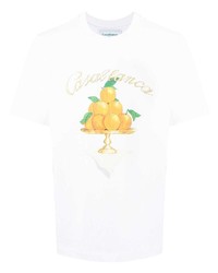 Casablanca Graphic Print Cotton T Shirt