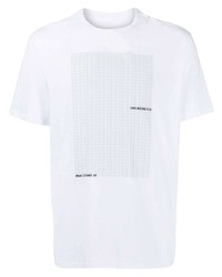 Armani Exchange Graphic Print Cotton T Shirt