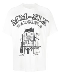 MM6 MAISON MARGIELA Graphic Print Cotton T Shirt