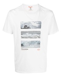 Parajumpers Graphic Print Cotton T Shirt