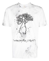 WESTFALL Graphic Print Cotton T Shirt