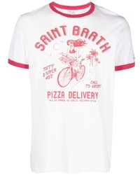 MC2 Saint Barth Graphic Print Cotton T Shirt