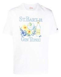 MC2 Saint Barth Graphic Print Cotton T Shirt