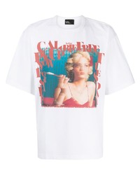 Kolor Graphic Print Cotton T Shirt