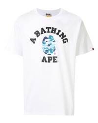 A Bathing Ape Graphic Print Crew Neck T Shirt